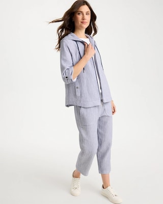 Zenergy® Striped Gauze Jacket | Chico's